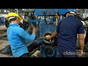 rolling mill roll changing robot