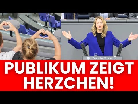 Suddenly, students are showing hearts to the AfD newcomer! - This speech says it all!