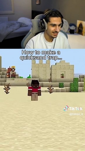 Surviving the Quicksand Trap Challenge in Minecraft