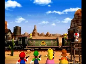 Mario Party 4: 4 Player Minigame - Toad's Quick Draw