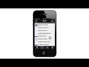 TuneIn Radio on the iPhone