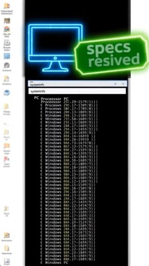 Check PC Full Specifications in 10 Seconds using CMD! 💻 #shorts #pc #windows11