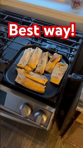 Best way to reheat tamales! #food #tamales #mexico #mexicanfood #best