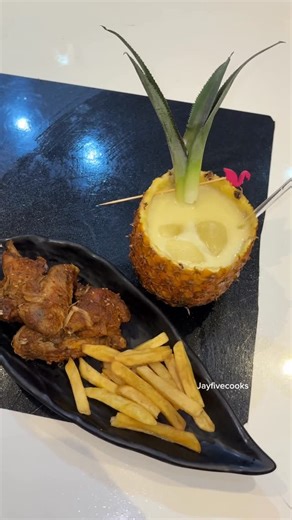 Jennifer Nosatah Achioya on Instagram: "Chai, I’m so sorry Papalolo 🤭 Make this refreshing juice to impress your guests Send a dm to register for my upcoming editing class (posting flyer soon)🥰 I used three pineapples and one coconut 🍍🥥 Juicer and Airfryer from @fibismartgadgets #pineapplejuice #pinacolada #coconut #reels"