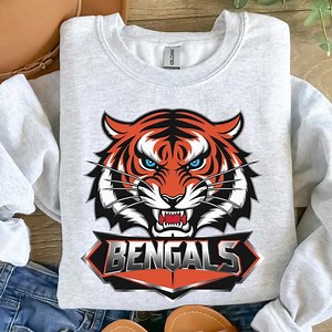 Bengals Png, Bengals Shirt, Sublimation Design, Bengal Tiger Png, Mascot Png, Tiger Designs, Sport Png, T-shirt Design, Instan Download Png - Etsy