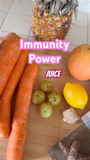 Healing Juice Recipe for Immunity & Digestion | Carrot Ginger Turmeric Amla Blend. #freshjuice