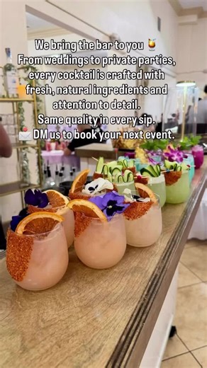 Mobile Cocktail Bar for Your Event