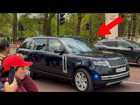 Princess Catherine and Prince William, Prince Edward and Sophie arrive at Buckingham Palace 🇬🇧