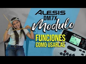 Alesis dm7x modulo: funciones