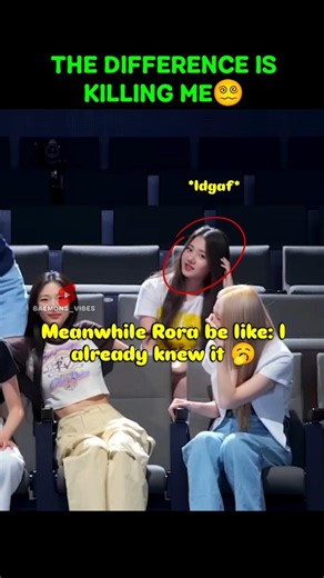 Rora's reaction was unexpected 😭😂 #babymonster #kpop #shorts