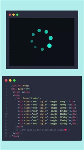 Circle Loader Animation Using Only HTML & CSS