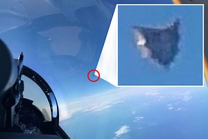 Leaked Pentagon UFO reports reveal photo of mystery 'silver cube' over Atlantic
