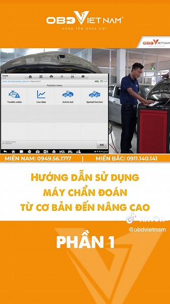 Hướng dẫn sử dụng máy chẩn đoán cho người mới từ cơ bản đến nâng cao phần 2 #tiktok #xuhuong2023 #obdvietnam #maychandoan #dienoto #autel_ms906pro