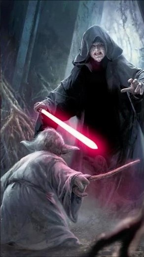 The Brutal End of Yoda vs. Palpatine #starwars #palpatine #yoda #revengeofthesith