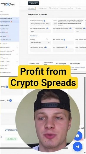 How to Profit from Crypto Spreads: Arbitrage Scanner Tutorial 🚀