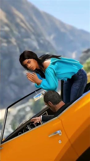 GTA V Franklin Truck Pulled Car 😭 | Trevor’s Life Saved #gta5