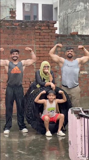 Best Workout in the world with Mom. #youtubeshorts #shotsvideo #gym