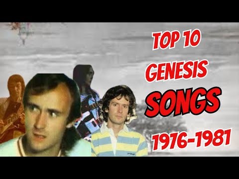 Top 10 Genesis Songs (1976-1981)