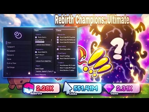 [💥BEST] Rebirth Champions: Ultimate Script - Auto Farm, Click, Rebirth & (KEY No) - pastebin 2026