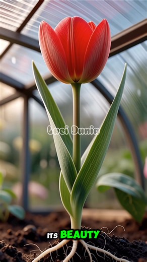 10-Second Timelapse: The Life of a Tulip #shorts #timelapse #fyp #flowers #plants