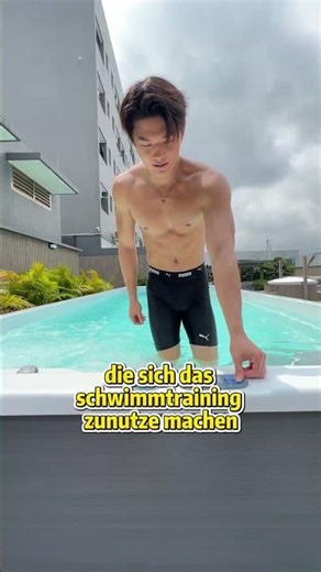 Wenn sie schwimmen gehen, wollen sie schwimmen lernen