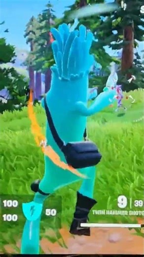 Storm eliminated everyone, but the Jelly skin still won fortnite.