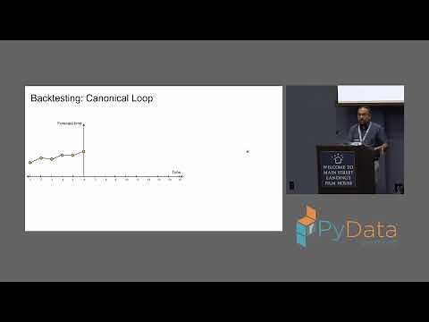 Abhishek Murthy - Backtesting Time Series Forecasting Algorithms in SKTime and SKForecast