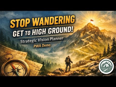 Stop Wandering: The Strategic Vision Planner That Gets You to High Ground