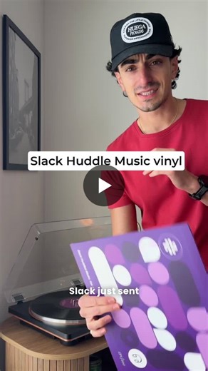 But why did Slack make vinyls of their Huddle Music!? 😭💀 A few weeks back I featured Slack in a round up of cool B2B Marketing campaigns.Naturally, I talked about their recent release of their… | Vin Matano 🐝 | 67 comments