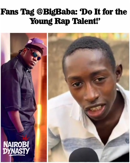 83K views · 11K reactions | Fans Tag @BigBaba: ‘Do It for the Young Rap Talent!’ | Nairobi Dynasty | Facebook