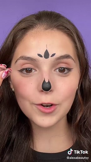 Maquillaje de Catrina Sencillo para Halloween