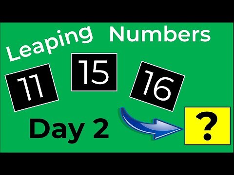 Day 2 - Leaping Numbers: Season 2