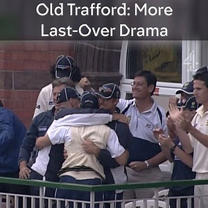 21M views · 111K reactions | One wicket. Six deliveries. Steve Harimson v Brett Lee Watching Australia's legendary players celebate a draw When England realised they had the Aussies rattled in 2005. | Channel 4 Sport | Facebook