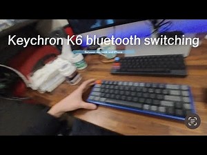 Keychron - bluetooth pairing and change device to use