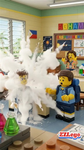 Why Did the Brick Turn White? LEGO Science Experiment Explained