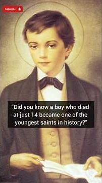 Saint Dominic Savio: The Teen Who Chose Holiness Over Sin | Catholic Short
