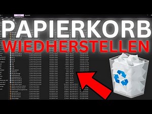 Windows Papierkorb wiederherstellen | Windows Gelöschte Dateien wiedherstellen
