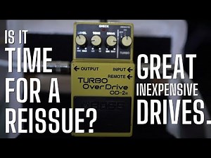 Boss OD2 Turbo Overdrive - One of Boss' Best Drive Pedals [due a reissue?]