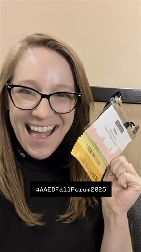 Having a great time at #AAEDFallForum2025! If you're a conference speaker or member, come find me so I can capture a quick testimonial 😍 I'd love to share your story. #arizonaconference #economicdevelopmentaz #StorytellingMatters | Kate Mayeski