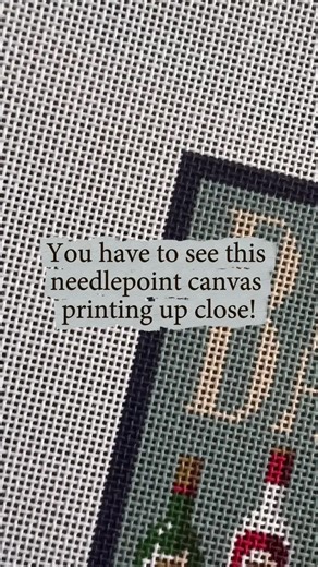 Accurate Needlepoint Canvas with StitchPerfect™ Technology
