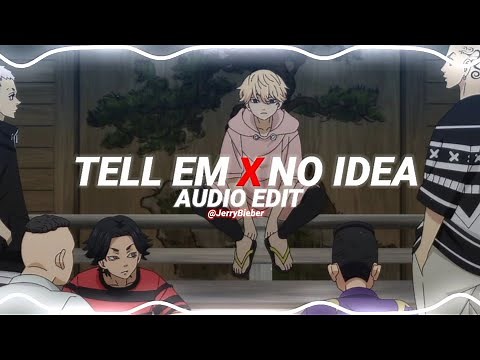 tell em x no idea - cochise x don toliver ft. $not [edit audio]