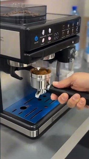 fully automatic coffee espresso machine set with grinder #coffee