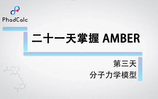 天玑算-科研服务丨amber实际操作课程（3）：分子力学模型