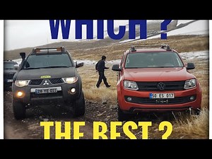 VW AMAROK vs Mitsubishi L200 OFF ROAD @TURKEY