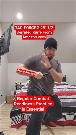 TAC-FORCE Knife Deployment #knifeskills #knifelife #knifecommunity #knifereview #tacforce #combat