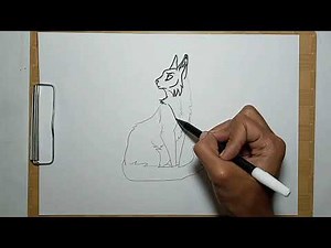 How To Draw a Cat Warrior Step by Step