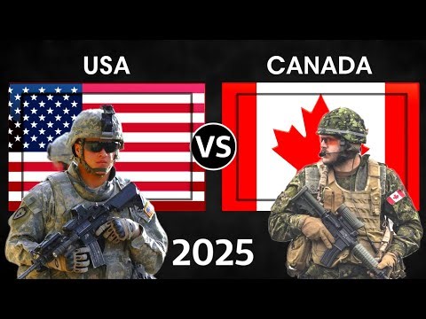 USA vs Canada Military Power Comparison 2025