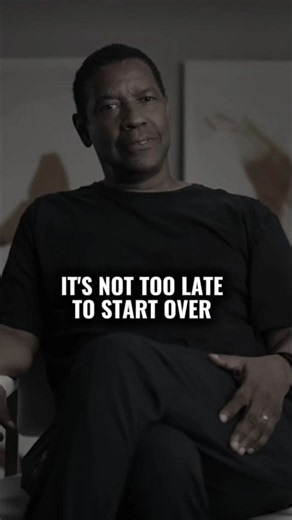 It’s Not Too Late to Start Over