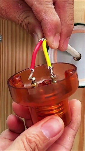 Make a light bulb protector from rain #shorts