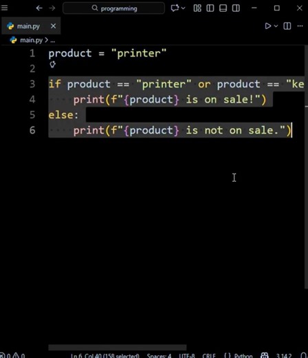 Let's Make if Condition Better in Python #python #coding #programming